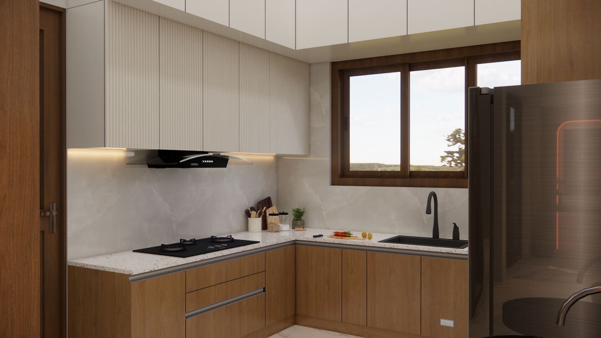 Brindavana duplex house in Chitradurga by Fort Sketchs, photo 7