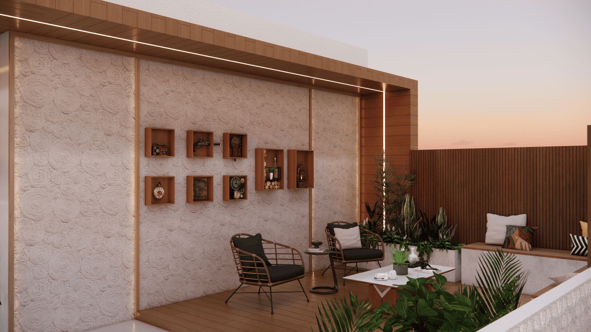 Lunar Land modern home in Chitradurga by Fort Sketchs, photo 5
